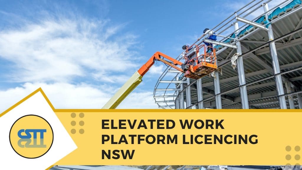 elevated work platform licencing in nsw