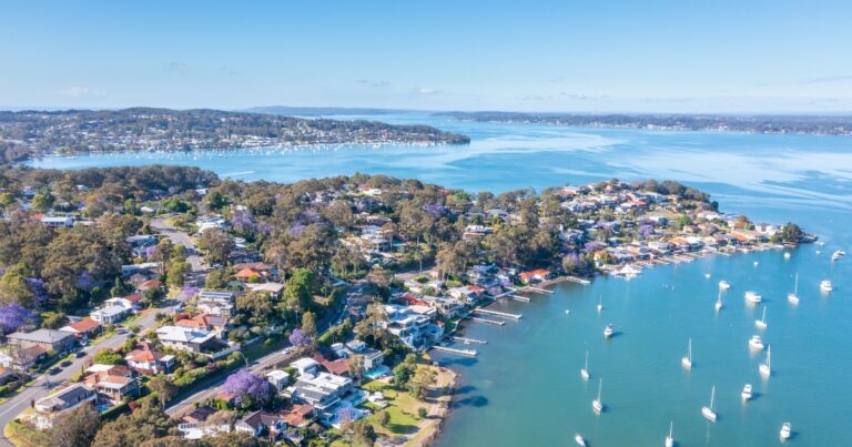 Aerial view of Port Macquarie