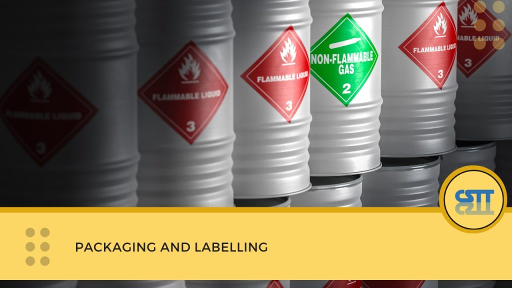 Dangerous Goods - CS Transport Training Packaging and Labelling