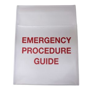 Emergency Procedure Guide Pouch