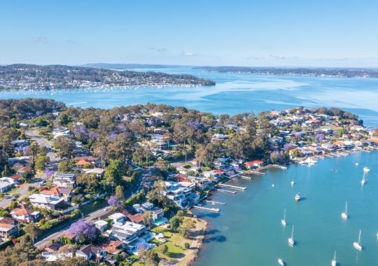 Aerial view of Port Macquarie
